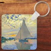 Porte-clés Bateau Monet au Petit-Gennevilliers (Verso)