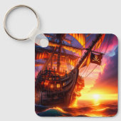 Porte-clés Bateau pirate (Recto)
