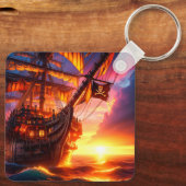 Porte-clés Bateau pirate (Verso)