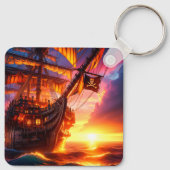 Porte-clés Bateau pirate (Dos)