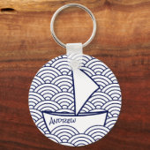 Porte-clés Bateau sur Waves Porte - clé (Recto)
