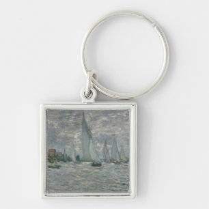 Porte-clés Bateaux de Claude Monet , ou régate à Argenteuil