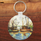 Porte-clés Bateaux de pêche (Recto)