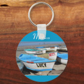 Porte-clés Bateaux de pêche Mazatlan (Recto)