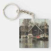 Porte-clés Bateaux multilingues personnalisés (Devant)