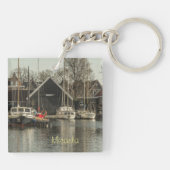 Porte-clés Bateaux multilingues personnalisés (Dos)