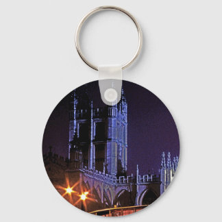 Porte-clés Bath Abbey at Night, Somerset, England, UK (2)