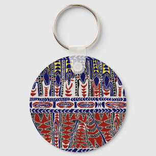 Porte-clés Batik des mers du Sud Samoa