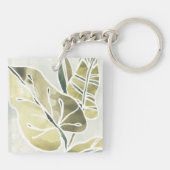 Porte-clés Batik Feuille (Dos)