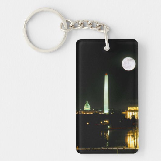 Porte-clés Bâtiment de capitol, le Lincoln Memorial, (Devant)