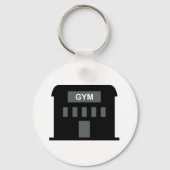 Porte-clés Bâtiment de gym (Verso)