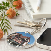 Porte-clés Bâtiment en chêne Tudor, Edimbourg, Ecosse (Devant droit)