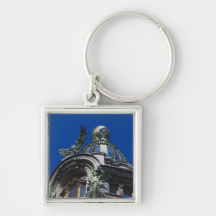 Porte-clés Bâtiment Singer, détail