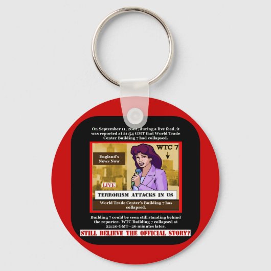 Porte-clés Bâtiment WTC 7 Porte - clé (Recto)