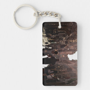 Porte-clés Bâtiments de Naples (Napoli)