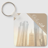 Porte-clés Bâtiments modernes du Qatar (Recto)