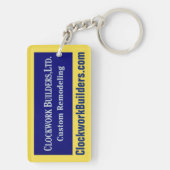 Porte-clés Bâtisseurs d'horlogerie (Dos)