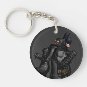 Porte-clés Batman Arkham City   Batman et Catwoman