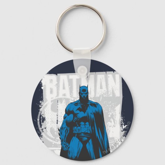 Porte-clés Batman Comic - Vue Vintage (Recto)