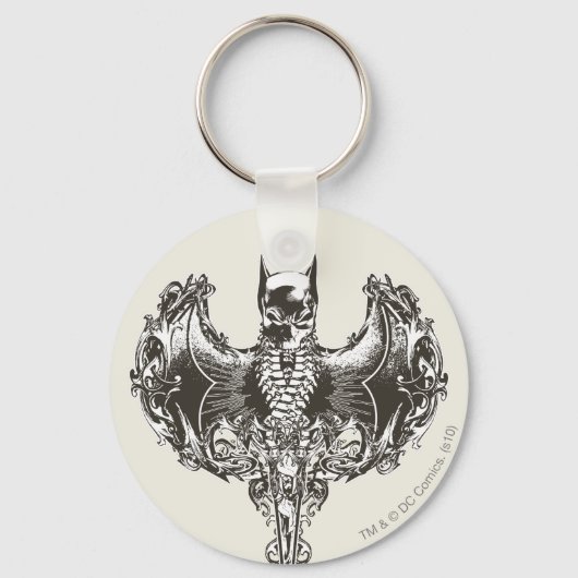 Porte-clés Batman Cowl and Skull Crest (Recto)