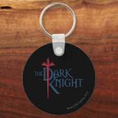 Porte-clés Batman Dark Knight | Nom Logo Red Sword (Recto)