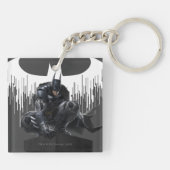 Porte-clés Batman perché sur un pilier (Dos)