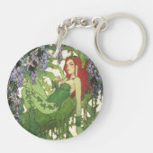 Porte-clés Batman Rebirth Poison Ivy Cover Illustration (Dos)