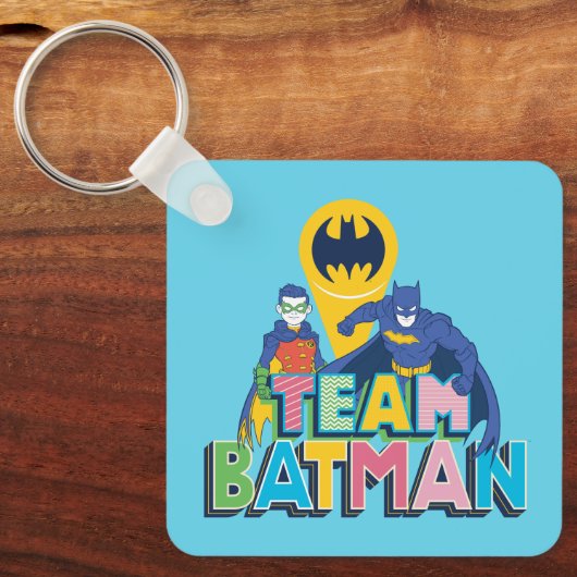 Porte-clés Batman | Team Batman (Recto)