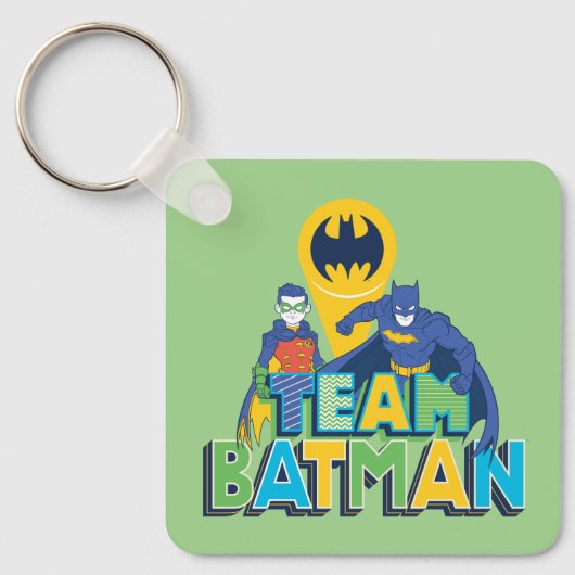 Porte-clés Batman | Team Batman & Robin (Recto)