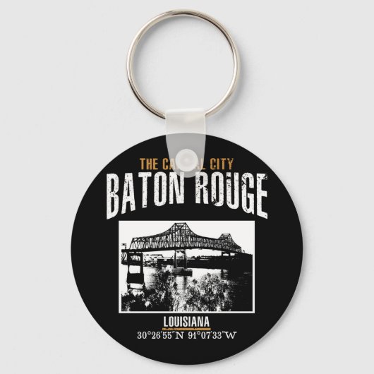 Porte-clés Baton Rouge (Recto)