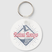 Porte-clés Baton Rouge City Louisiane États-Unis (Recto)