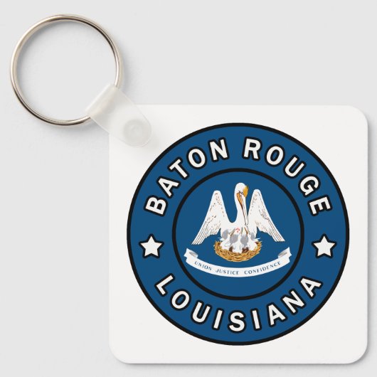 Porte-clés Baton Rouge Louisiane (Recto)