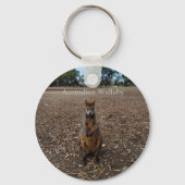 Porte-clés Bâtonnets de table Wallaby australiens, Clavier (Verso)
