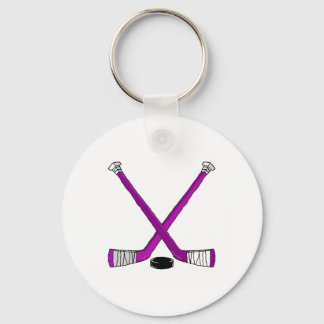 Porte-clés Bâtons de hockey