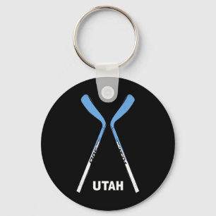 Porte-clés Bâtons de hockey Utah