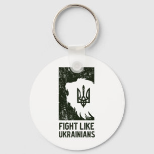 Porte-clés Bats-toi comme un Ukrainien