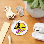 Porte-clés Bats volants Pleines lunes nocturnes d'Halloween