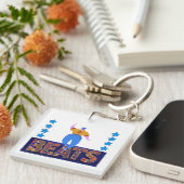 Porte-clés battements de tambour (Devant Droit)