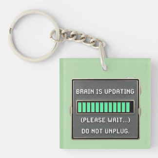 Porte-clés Batterie sociale neurodivergente | Barre de charge