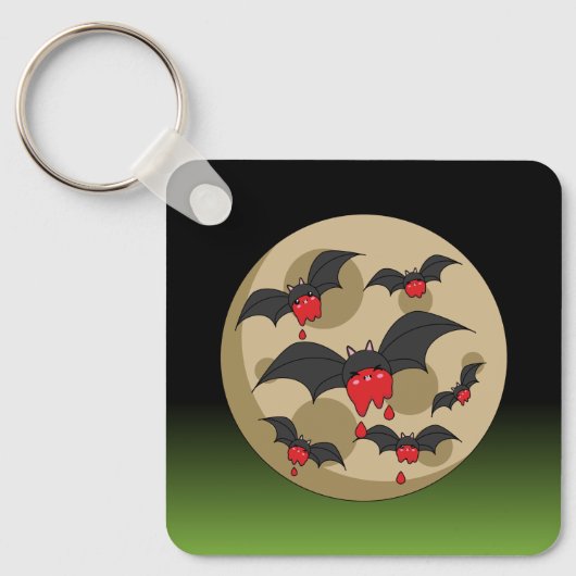Porte-clés Battes Vampire de Ketchup (Recto)