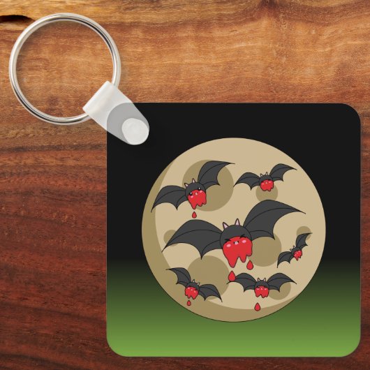 Porte-clés Battes Vampire de Ketchup (Recto)