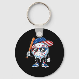 Porte-clés Batteur de drapeau américain AAAmerican Drip de ba