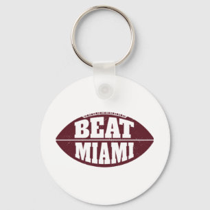 Porte-clés Battez Miami Vintage Aggie Football Gameday samedi