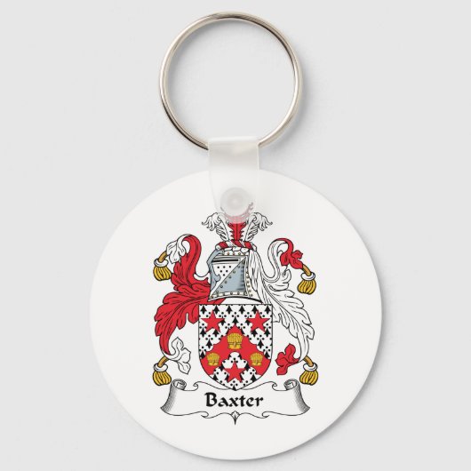 Porte-clés Baxter Family Crest (Recto)