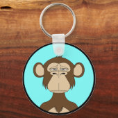 Porte-clés BAYC Art Crypto-Singe (Recto)