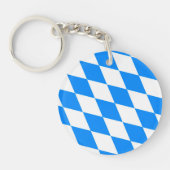 Porte-clés Bayern Rauten Fahne (Devant)