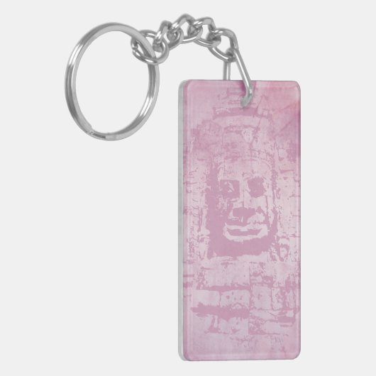 Porte-clés Bayon Face rose (Devant gauche)