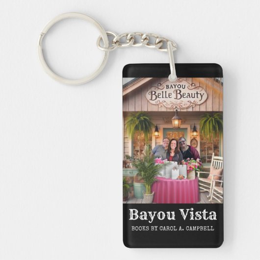 Porte-clés Bayou Belle Beauty | Carol A. Campbell Book Merch (Devant)