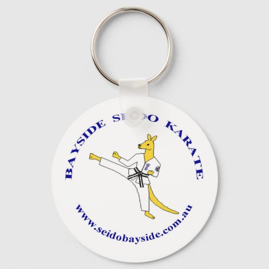 Porte-clés Bayside Kangaroo dans Seido Gi Keyring (Recto)