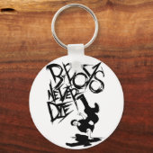 PORTE-CLÉS BBOY N'EST JAMAIS MORT ! @ PORTE - CLÉ (Recto)